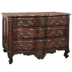 18th Century French Provencal Walnut Commode