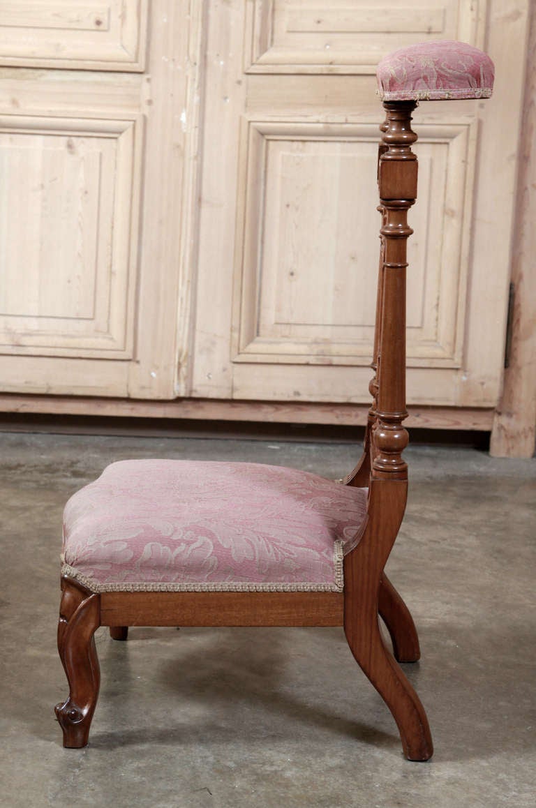 antique prayer bench