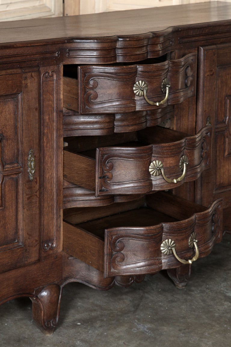 Late 19th Century Antique Country French Buffet