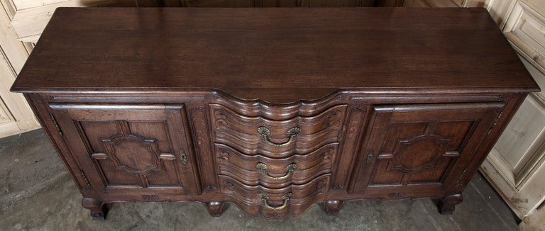 Oak Antique Country French Buffet