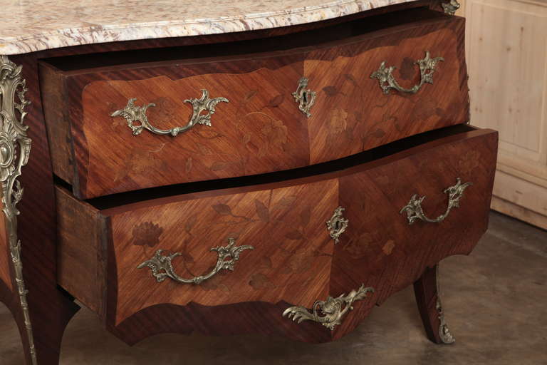 french commode with marble top