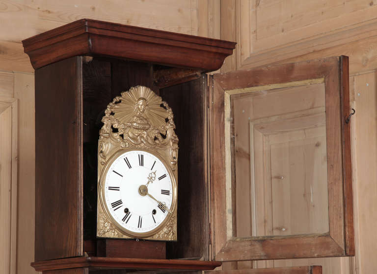 19th Century Antique French Louis Philippe Period Clock