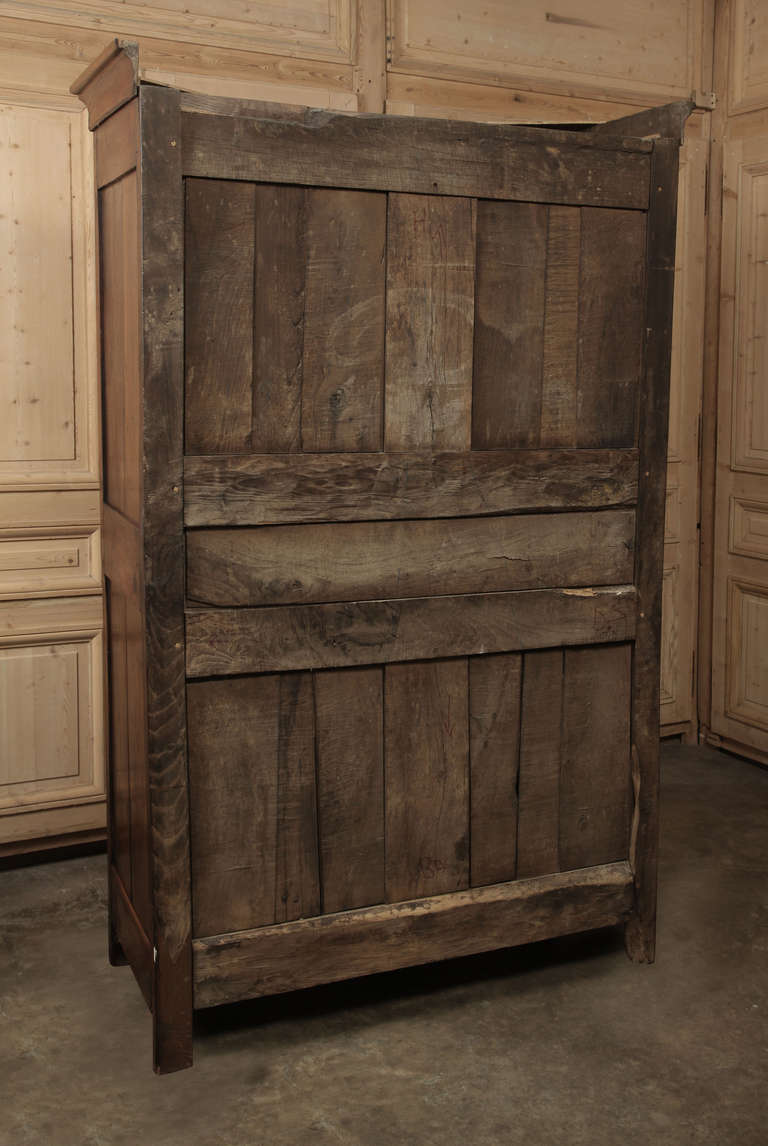 Antique French Louis Philippe 4-Door Armoire 4