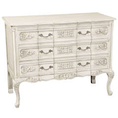 Vintage Country French Painted Commode