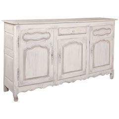 Antique Country French Painted Buffet