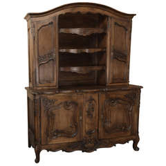 Antique Country French Walnut Vaisselier