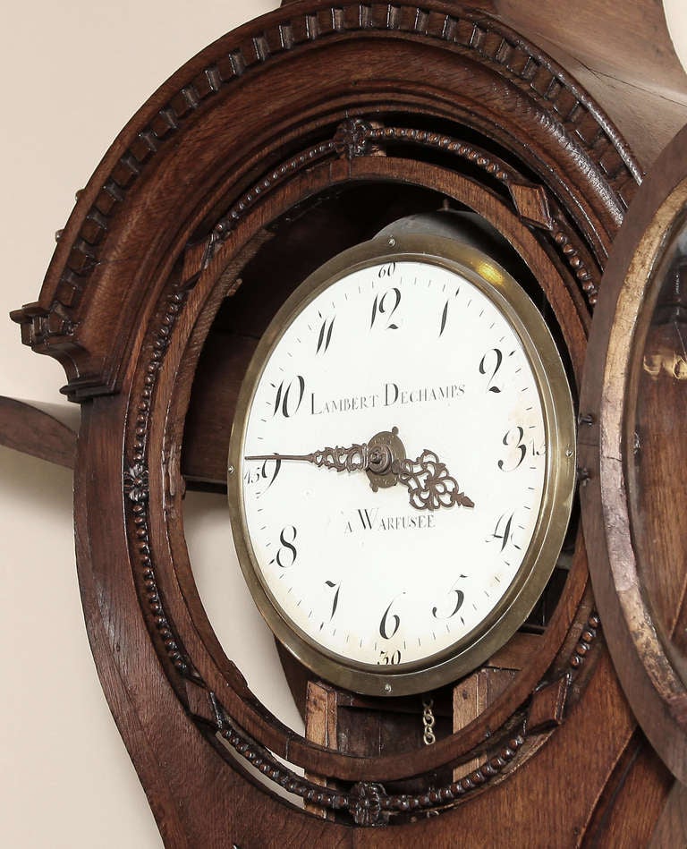Antique French Louis XVI Style Long Case Clock 5