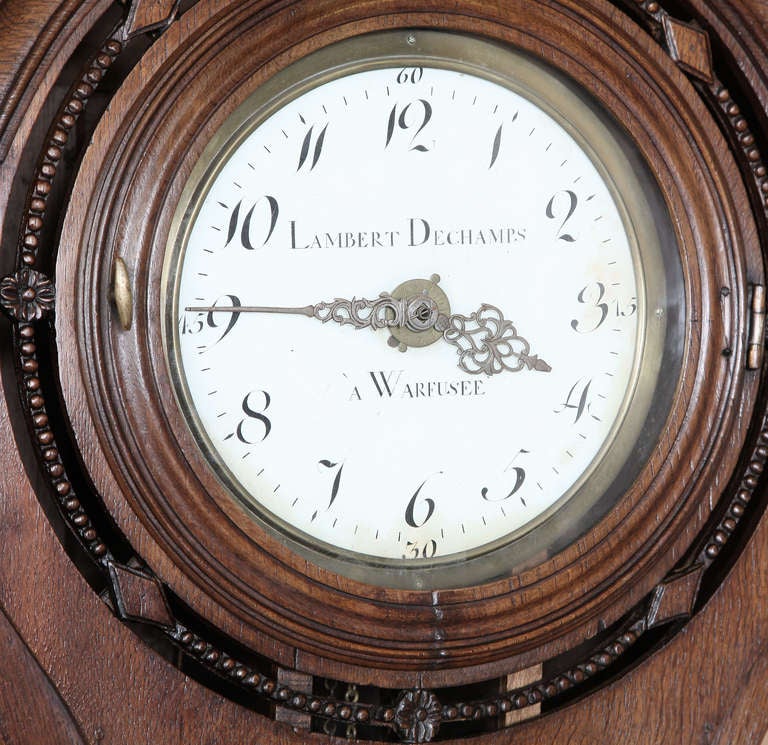 Antique French Louis XVI Style Long Case Clock 1