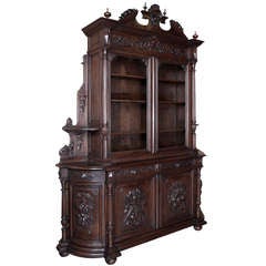 Antique Grand Renaissance Bibliotheque