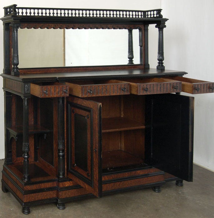 Antique French Napoleon III Period Buffet