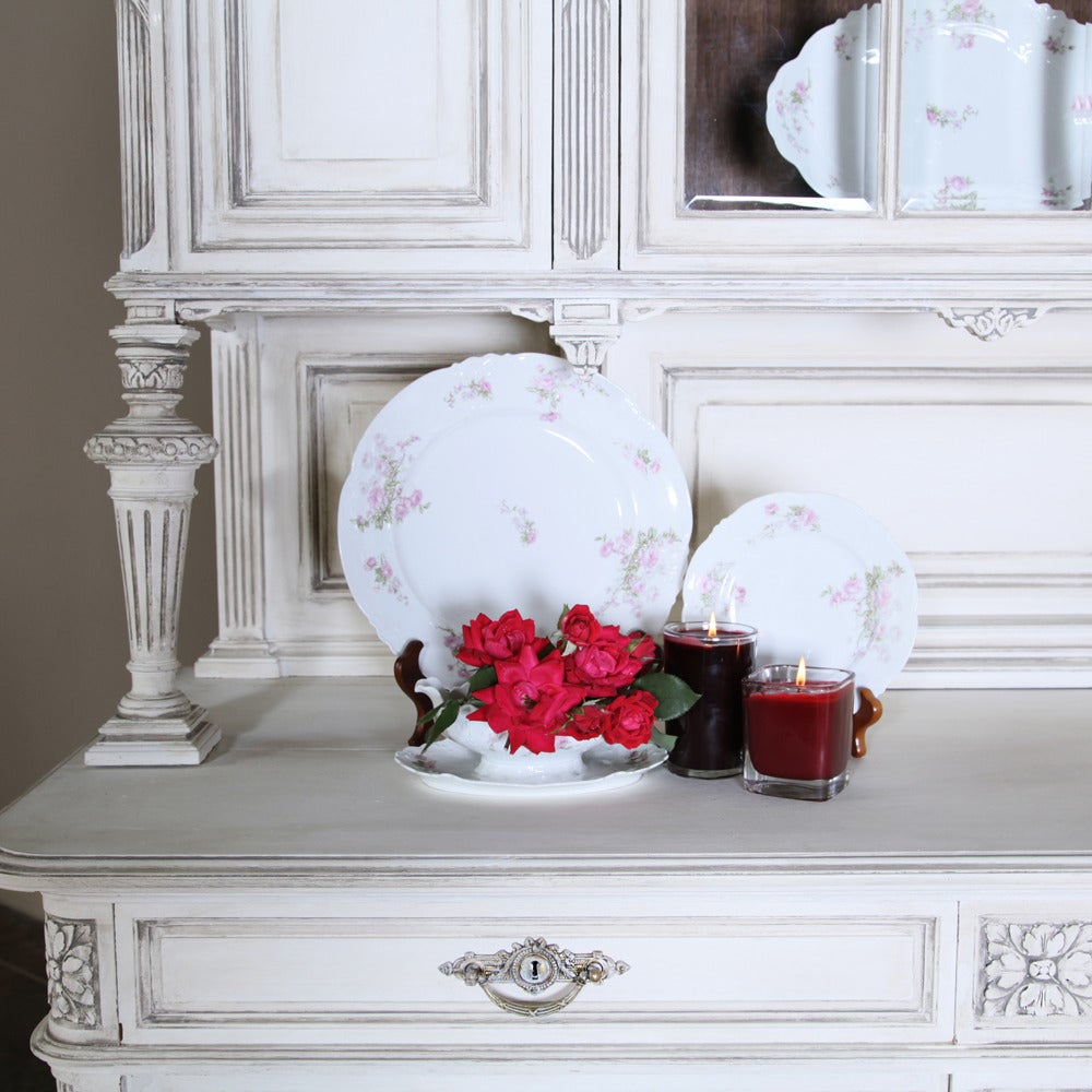 Pair of 19th Century French Neoclassical Painted China Buffets ~ Priced Each