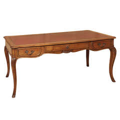 Vintage Country French Cherrywood Desk