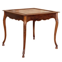 Country French Flip Top Game Table
