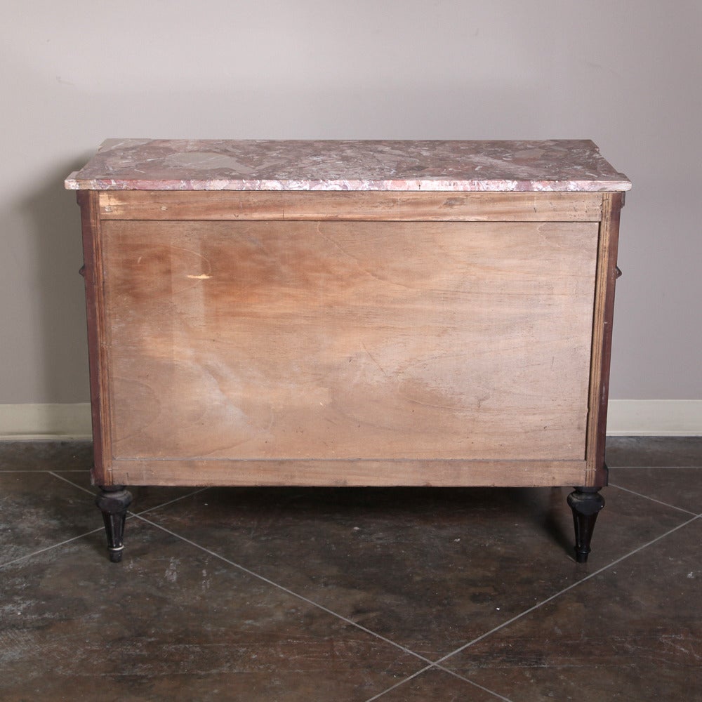 19th Century Italian Neoclassical Marble-Top Commode 3