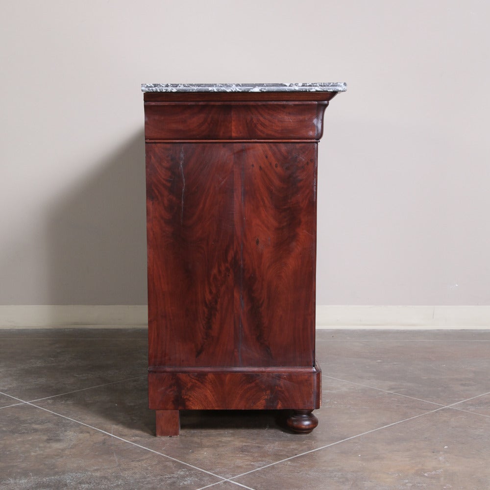 Louis Philippe Period Mahogany Commode 2