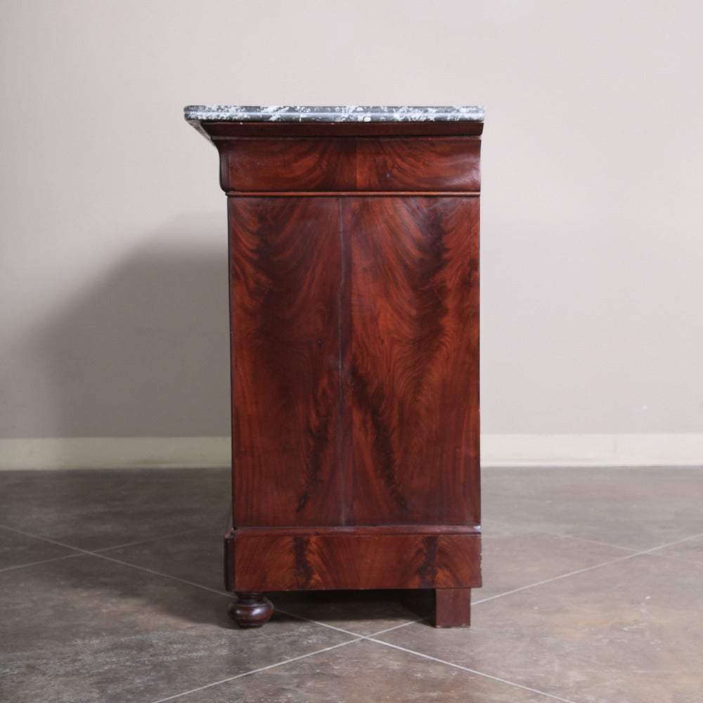 Louis Philippe Period Mahogany Commode 1