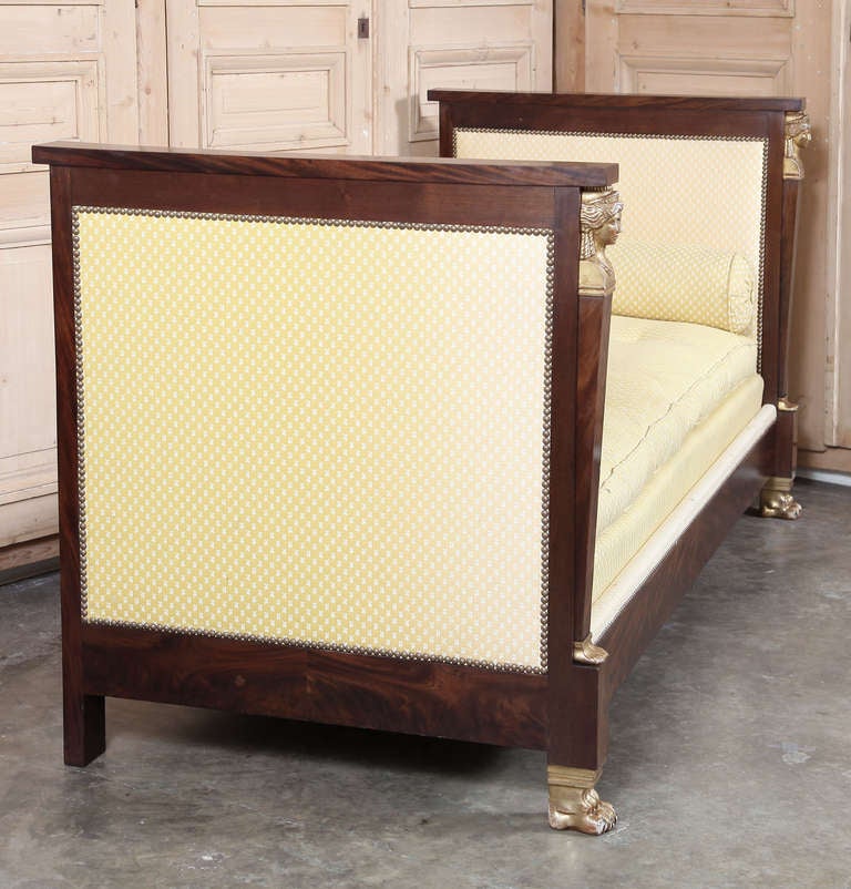 Antique 2nd Empire Period Day Bed 4