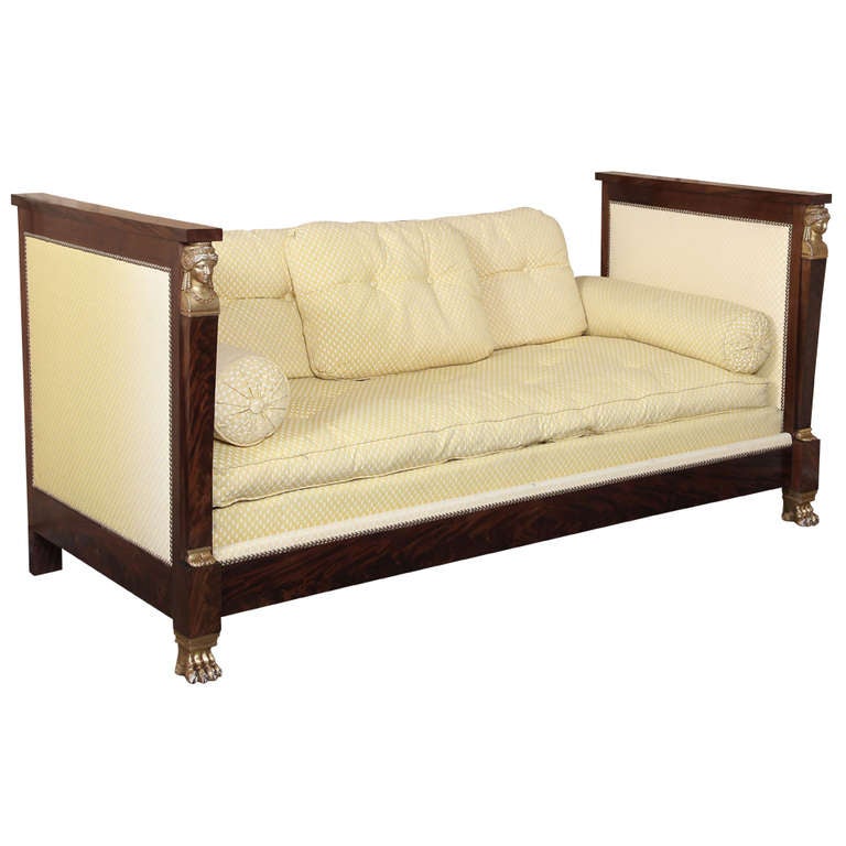 Antique 2nd Empire Period Day Bed at 1stDibs