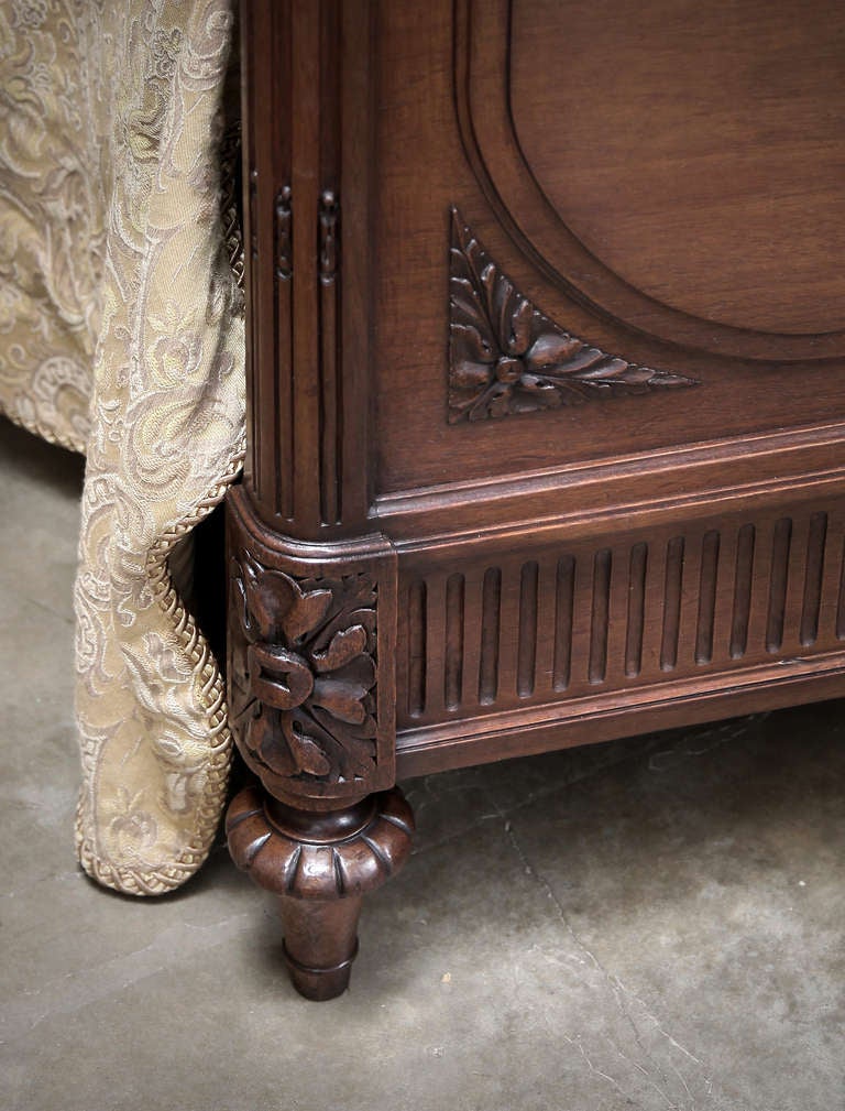 Antique French Louis XVI Queen Bed 4
