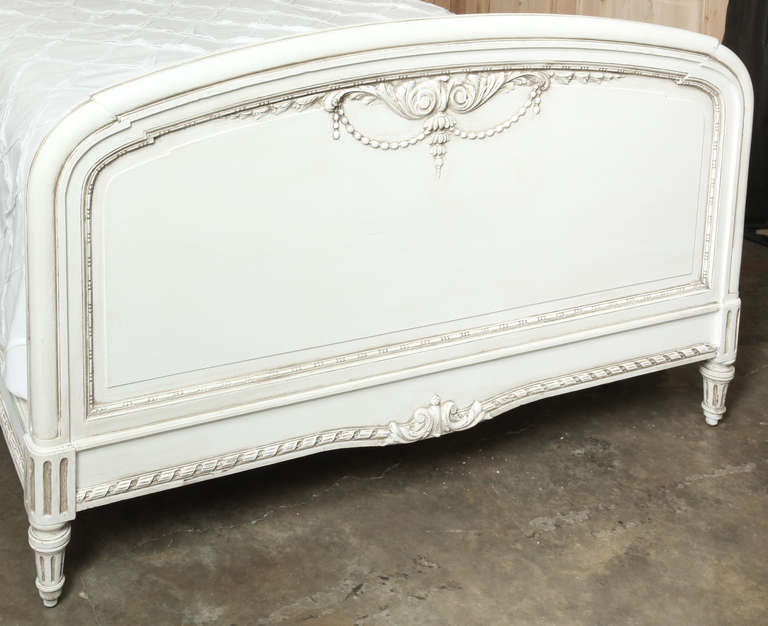 20th Century Vintage French Louis XVI Bed