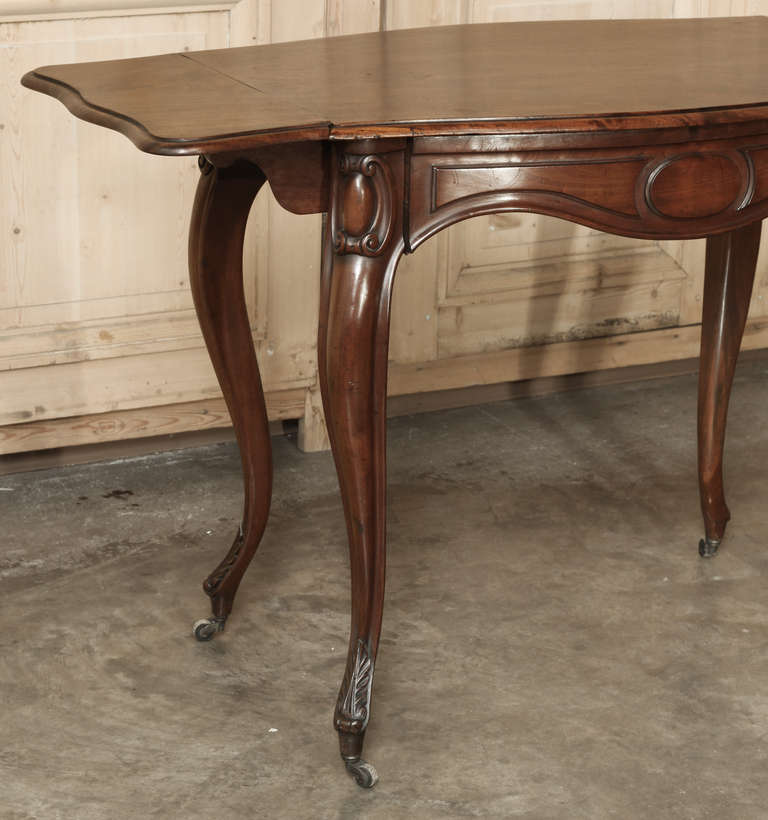 Antique French Louis Philippe Mahogany Table 1