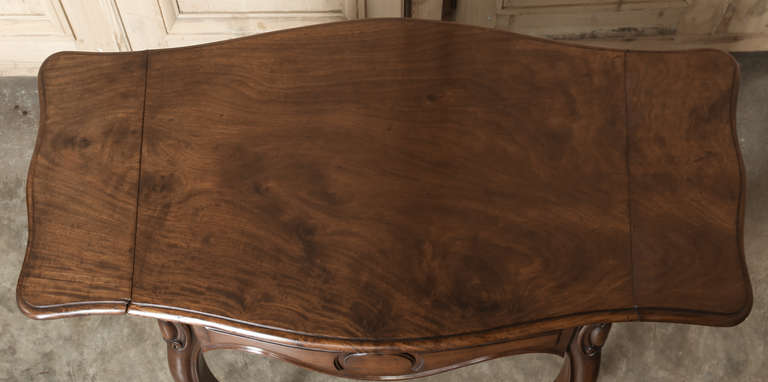 Antique French Louis Philippe Mahogany Table 3