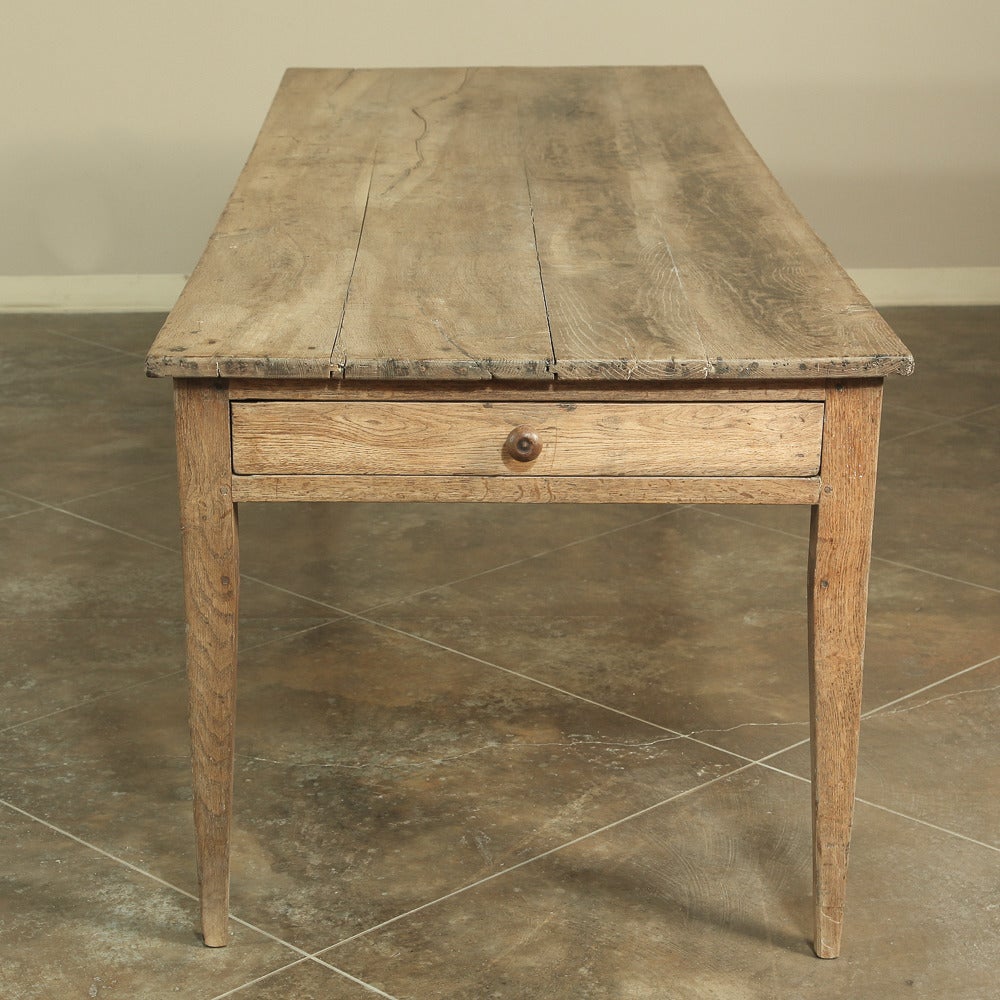 Early 19th Century Grand Country French Farm Table 1