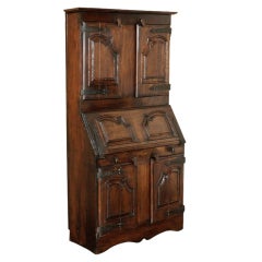 Antique Rustic Secretary / Bookcase