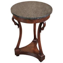 Antique Second Empire French Lamp Table