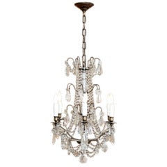Antique Crystal Chandelier