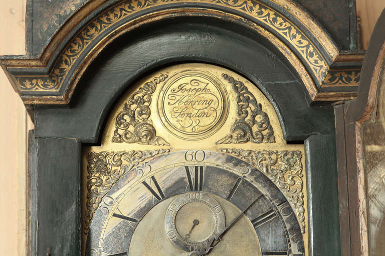 18th Century English Regency Pagoda Long Case Clock by Joseph Herring 2