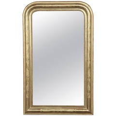 19th Century French Louis Philippe Gilded Mirror