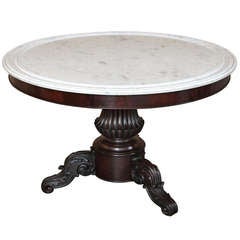Antique French Napoleon III Period Center Table