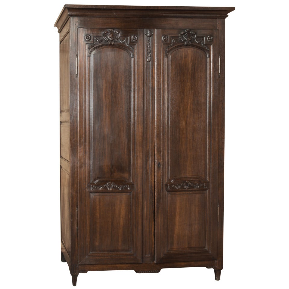 Antique Country French Armoire