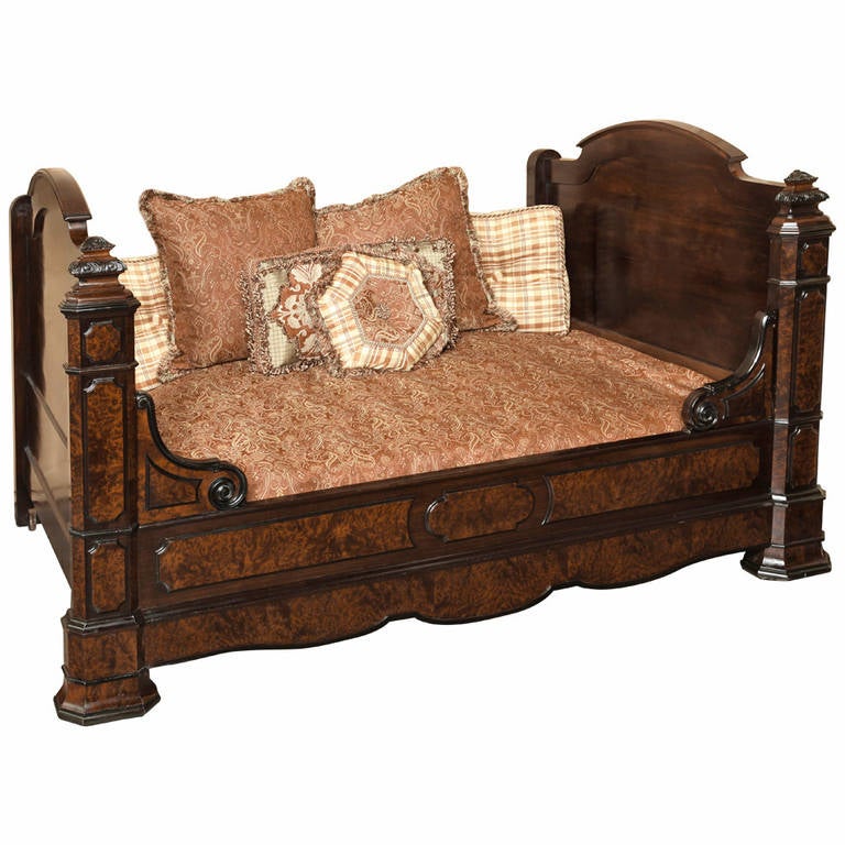 Antique French Napoleon III Wall Bed at 1stdibs
