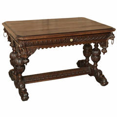 Antique French Renaissance Writing Table