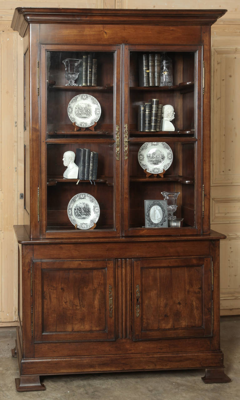 Antique Louis Philippe Buffet A Deux Corps
