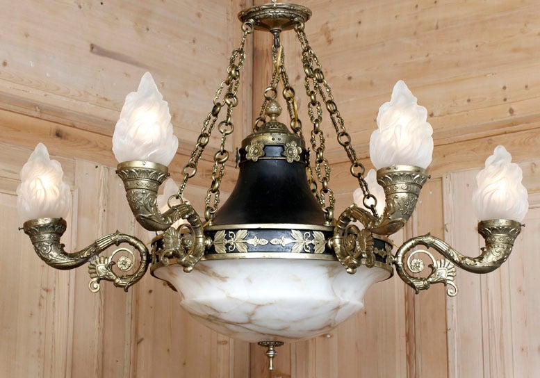 Antique Empire Chandelier
