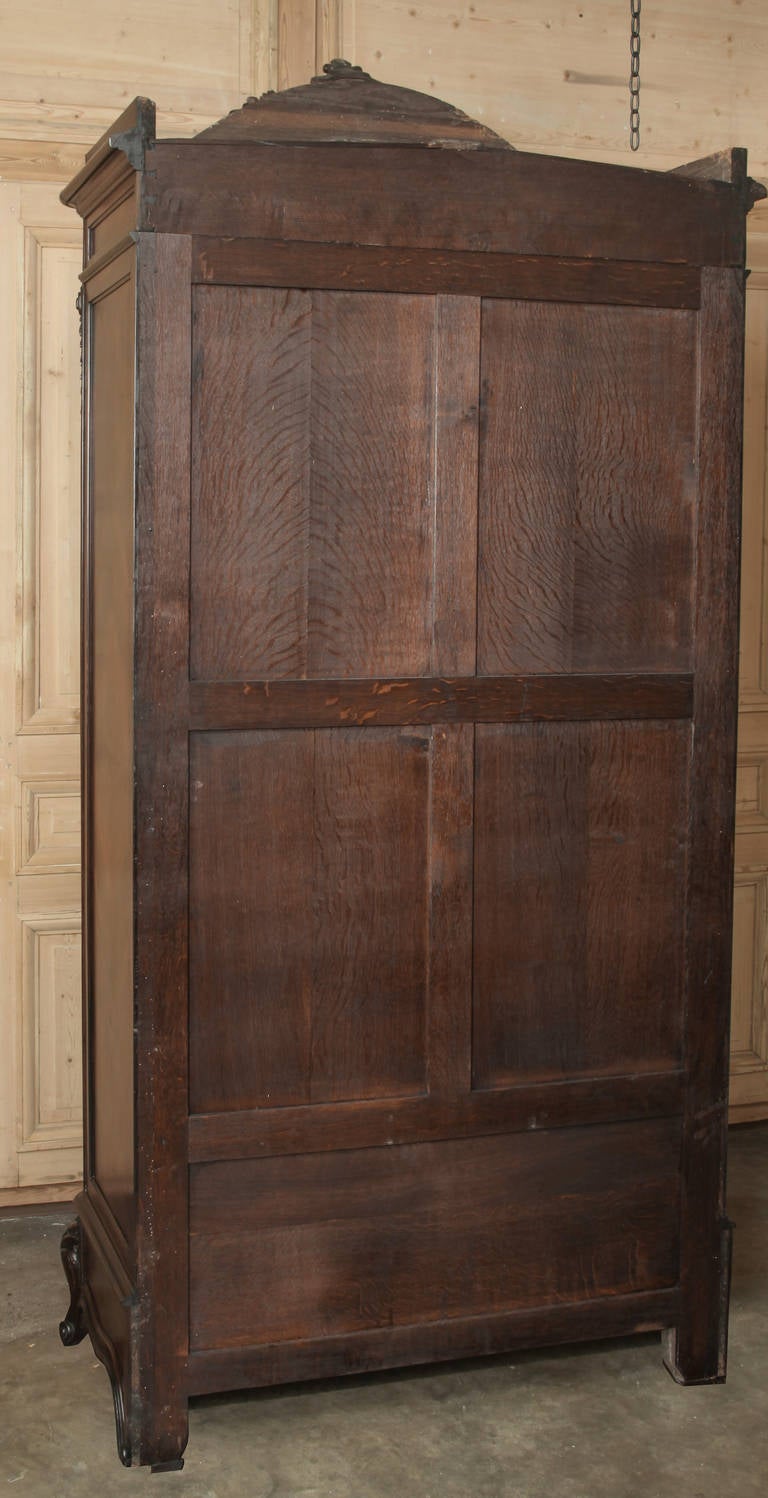 French Regence Rosewood Armoire 5