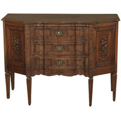 19th Century Country French Neoclassical Commode or Buffet