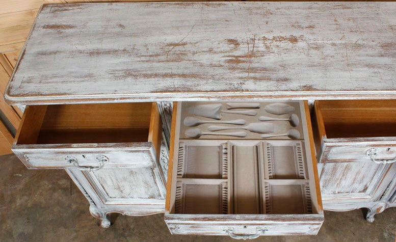 Country French Painted Buffet 3