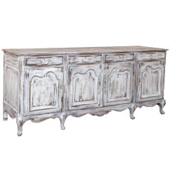 Used Country French Painted Buffet