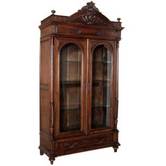 Antique Henri II Walnut Armoire