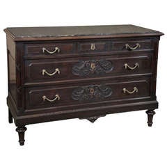 Antique Louis XVI Walnut Commode