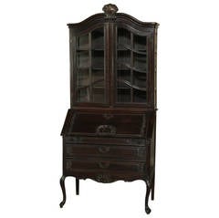 Antique Country French Secretary ~ Bookcase