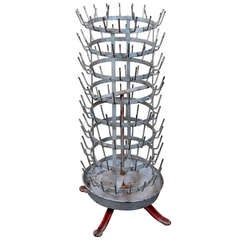 Country French Iron Bottle Drying Rack ~ SATURDAY SALE ~ 2