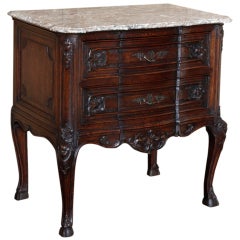 Antique Regence Marble Top Commode