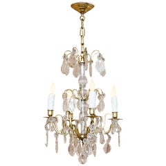 Antique Crystal Chandelier