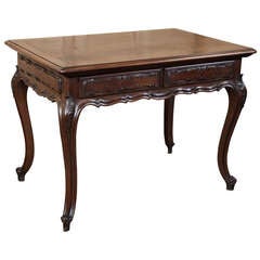 Antique Italian Rococo Walnut Writhing Desk ~ Saturday Sale!