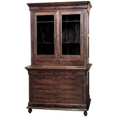19th Century French Louis Philippe Bookcase or Commode
